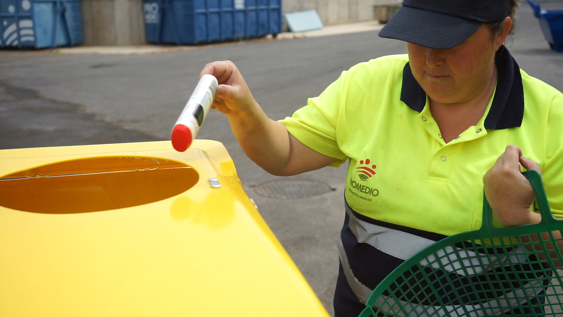 La provincia de Badajoz recicla mejor: un 8% más de acierto en el contenedor amarillo en 2019