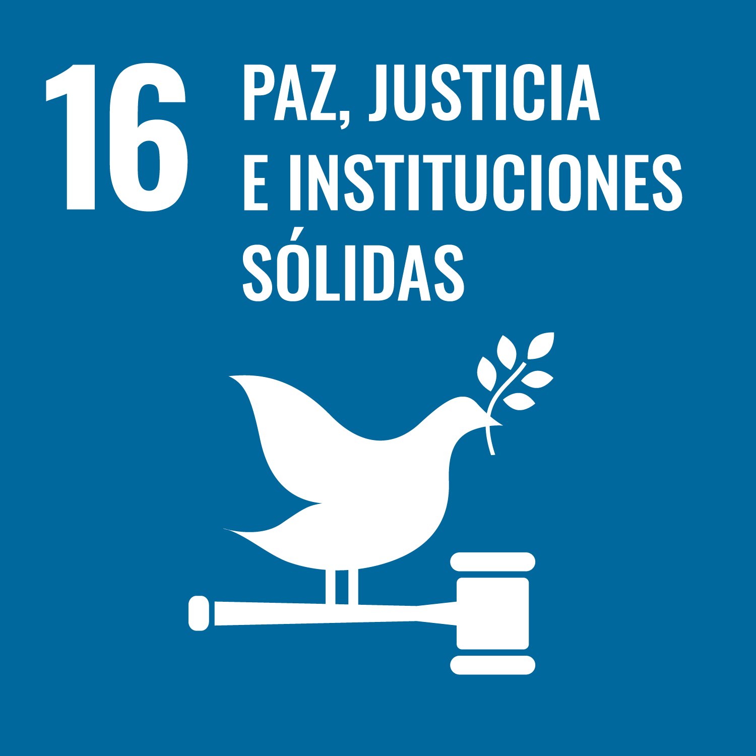 16. Paz, Justicia e Instituciones Sólidas