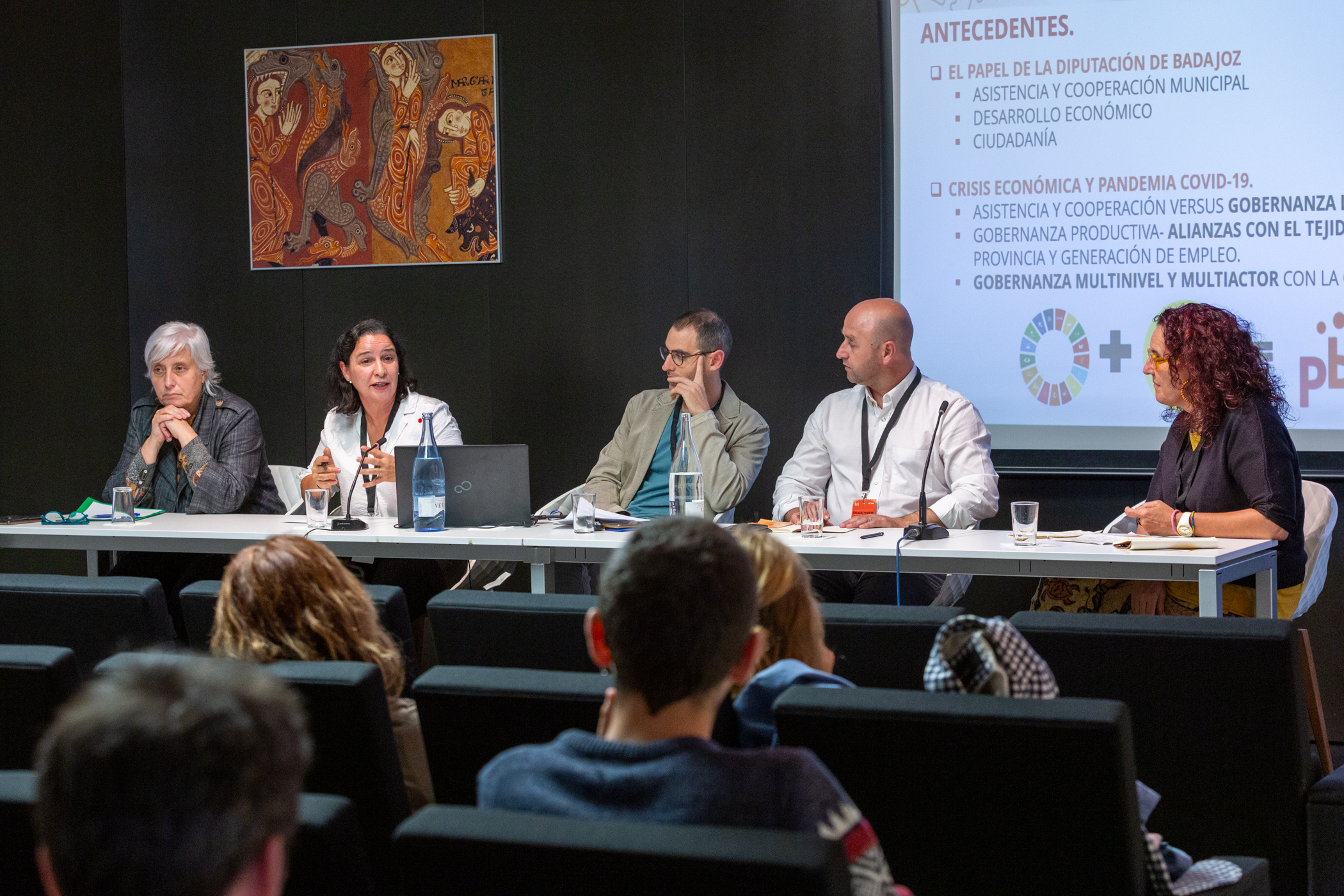 La Diputación de Badajoz presenta sus Presupuestos Provinciales Participativos en un encuentro ibérico